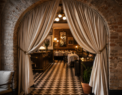 Corridor / Hallway Curtain